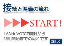 接続と準備の流れ