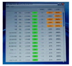 安否確認用PC表示画面