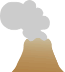噴火イメージイラスト